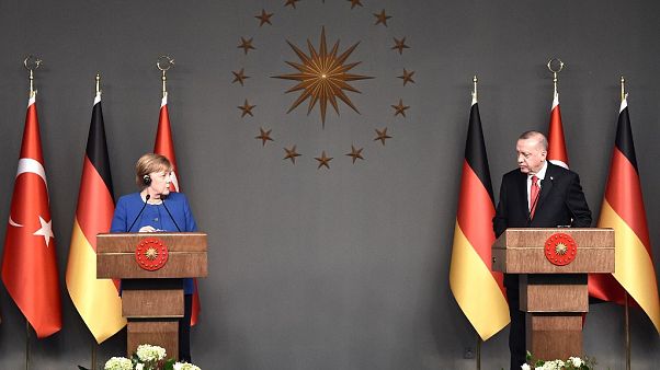 Erdoğan ile Merkel basın toplantısı (ARŞİV) Erdoğan ile Merkel basın toplantısı (ARŞİV)
