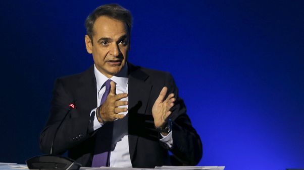 Yunanistan Başbakanı Kiryakos Miçotakis Yunanistan Başbakanı Kiryakos Miçotakis
