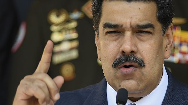 File photo: Venezuelan President Nicolas Maduro gives a press conference at Miraflores presidential palace in Caracas, Venezuela. March 12, 2020. File photo: Venezuelan President Nicolas Maduro gives a press conference at Miraflores presidential palace in Caracas, Venezuela. March 12, 2020.