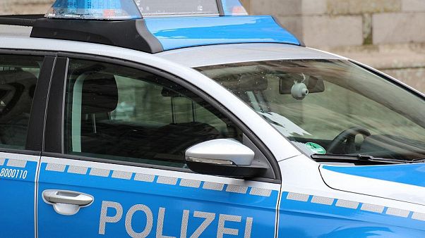 Coche de policía alemana. Coche de policía alemana.