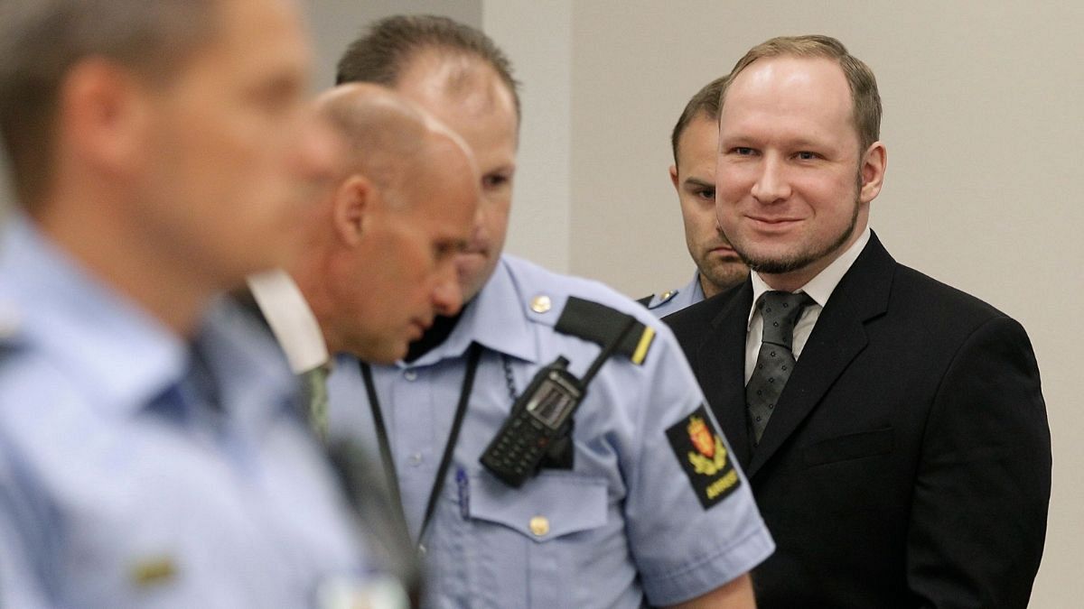 عامل کشتار نروژ در دادگاه