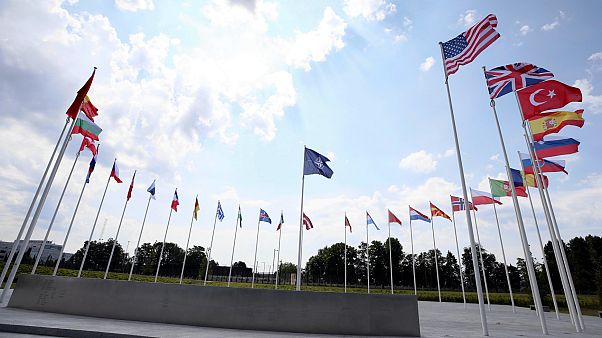 Brüksel'deki NATO merkezi Brüksel'deki NATO merkezi