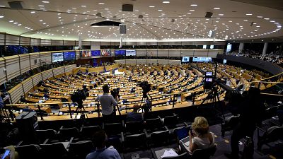 Das Europäische Parlament in Brüssel