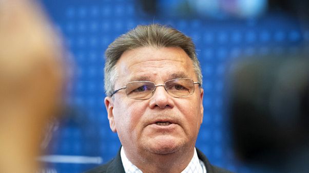 Lithuania's foreign minister Linas Linkevičius Lithuania's foreign minister Linas Linkevičius