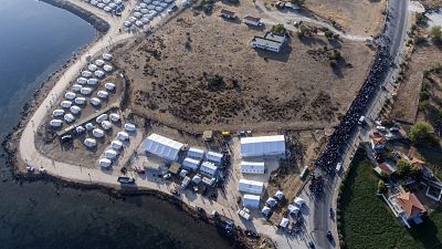 Riallocati in 7000 nel nuovo campo di Kara Tepe, sull'isola di Lesbo