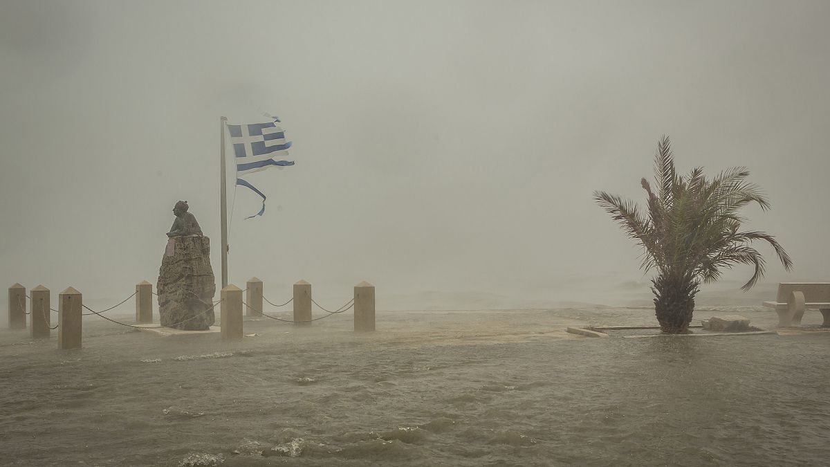 Greece storm file photo