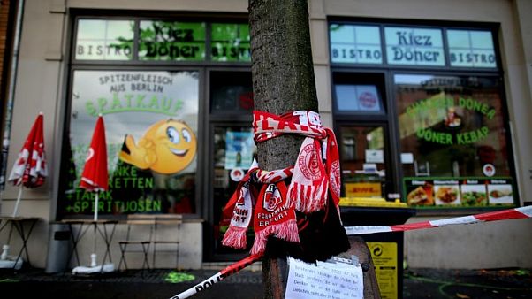 Halle'de ırkçı saldırının olduğu döner büfesi Halle'de ırkçı saldırının olduğu döner büfesi