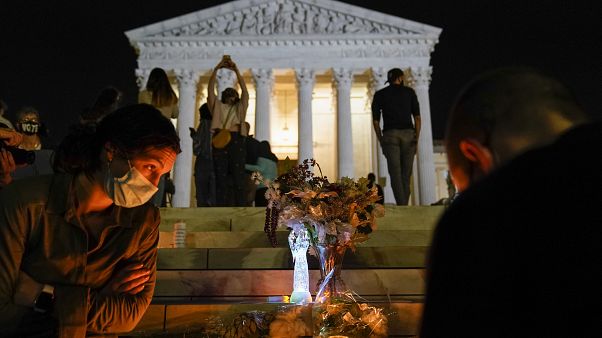 Mahnwache für RBG vor dem Supreme COurt Mahnwache für RBG vor dem Supreme COurt