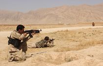 نیروهای امنیتی افغانستان در کندز