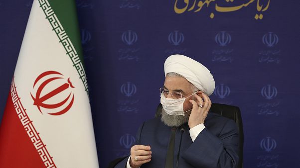 الرئيس الإيراني حسن روحاني الرئيس الإيراني حسن روحاني