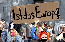  Allemagne : des milliers de manifestants demandent à l'UE d'accueillir les réfugiés de Lesbos