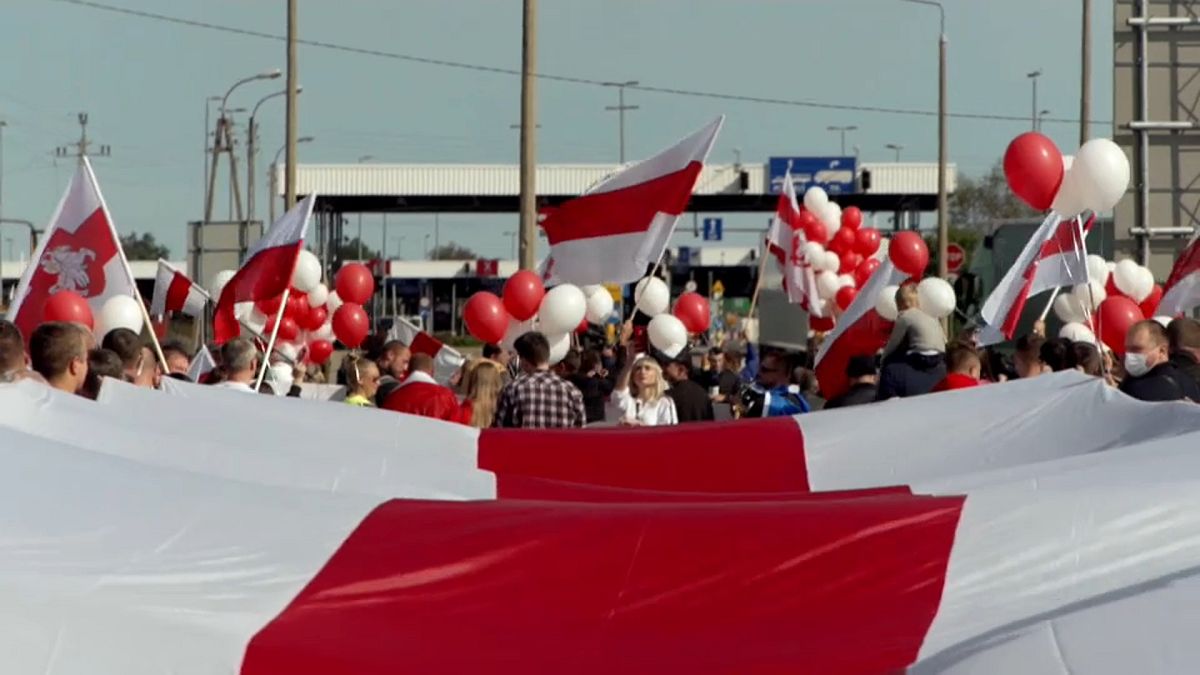Több száz motoros vonult fel a lengyel-belarusz határra