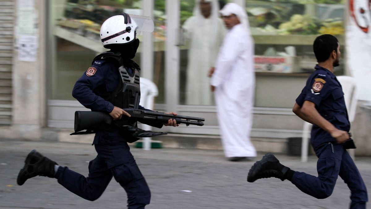 پلیس ضد شورش بحرین؛ عکس تزئینی است