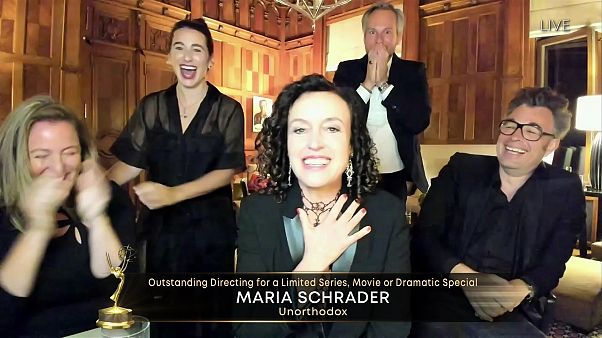 Große Freude bei Maria Schrader und Team Große Freude bei Maria Schrader und Team