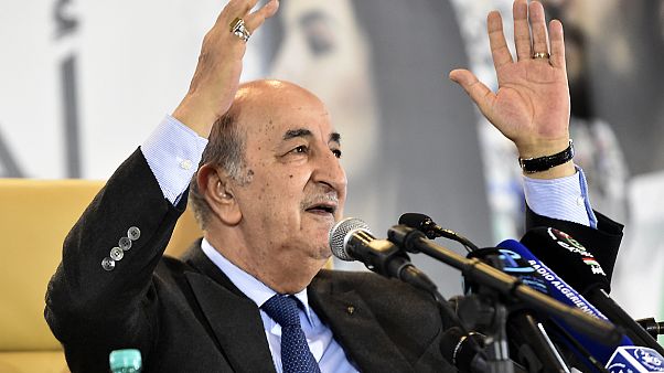 الرئيس الجزائري عبد المجيد تبون الرئيس الجزائري عبد المجيد تبون