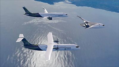 Компания Airbus представила три прототипа "чистых" самолётов