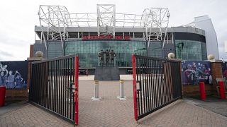 Ürességtől kong a Manchester United otthona, az Old Trafford stadion 2020. március 14-én