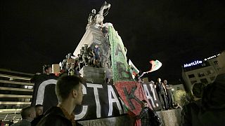 Notte di proteste antigovernative in Bulgaria 