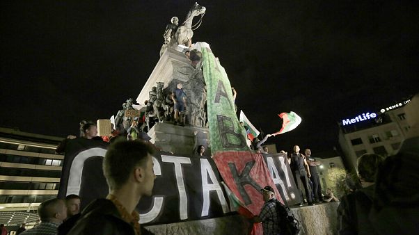 Nem hagynak alább a kormányellenes tüntetések Bulgáriában Nem hagynak alább a kormányellenes tüntetések Bulgáriában