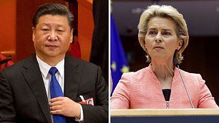 رئيس کمیسیون اروپا و رئيس‌جمهوری چین