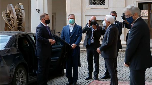 Il Presidente Duda al Quirinale Il Presidente Duda al Quirinale