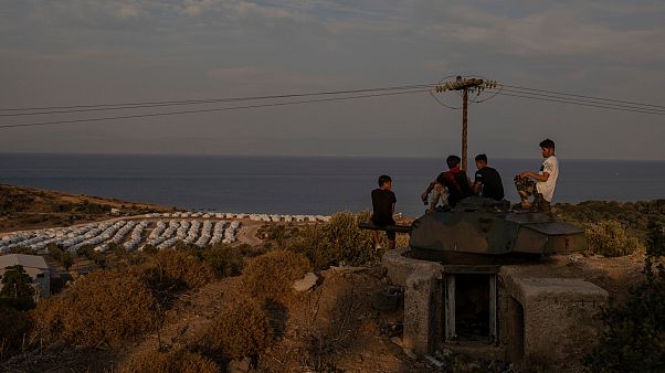 Moria kampı Yunanistan Moria kampı Yunanistan
