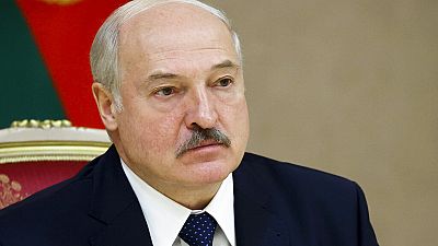 El presidente Lukashenko en una reunión oficial este martes 22 de septiembre