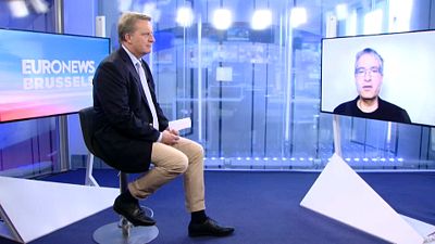 Der Grünen-Abgeordnete Sven Giegold im Gespräch mit Euronews