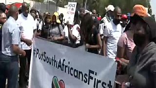 South Africans Protest Anti-Immigrant Illegality in Pretoria