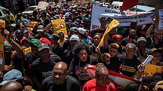 Manifestation xénophobe devant l'ambassade du Nigéria en Afrique du Sud