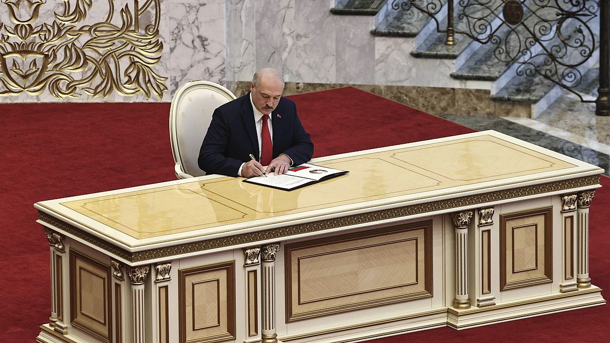 Церемония инаугурации Александра Лукашенко 23 сентября 2020