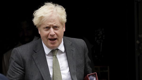 British Prime Minister Boris Johnson leaves 10 Downing Street in London, Wednesday, Sept. 23, 2020. British Prime Minister Boris Johnson leaves 10 Downing Street in London, Wednesday, Sept. 23, 2020.
