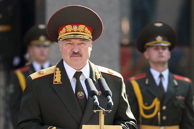 لوکاشنکو در مراسم ادای سوگند