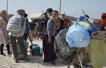 Camp de migrants de Moria en Grèce