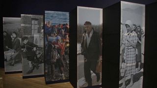 Exposição sobre os refugiados em Londres