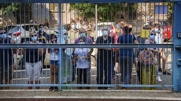 Protestos por segurança nas escolas face à Covid Protestos por segurança nas escolas face à Covid