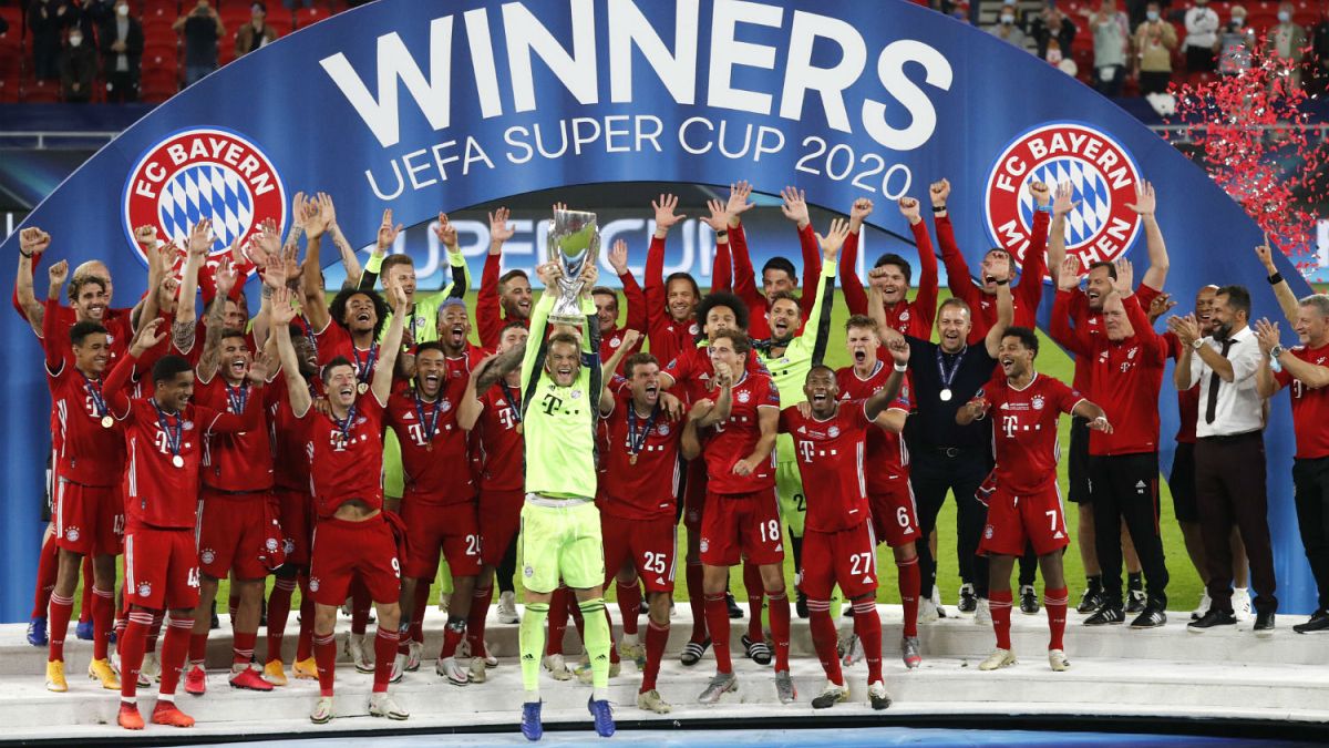 Bayern Münih, normal süresi 1-1 biten maçta Sevilla'yı uzatma sonunda 2-1 yenerek UEFA Süper Kupa'nın sahibi oldu
