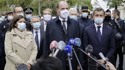 El primer ministro de Francia, Jean Castex, también se solidarizó con la prensa y enfatizó la importancia de proteger la libertad de expresión. El 25 de septiembre de 2020.