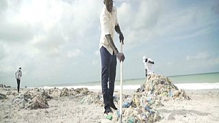 Senegalese Beach Cleanup Efforts