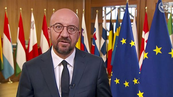 Avrupa Konseyi Başkanı Charles Michel Avrupa Konseyi Başkanı Charles Michel