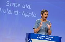 European Union Competition Commissioner Margrethe Vestager on July 15, 2020 in Brussels.