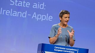 European Union Competition Commissioner Margrethe Vestager on July 15, 2020 in Brussels.