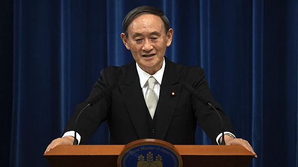 Japonya Başbakanı Yoşihide Suga Japonya Başbakanı Yoşihide Suga