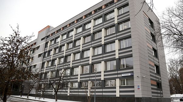 This Wednesday, Nov. 28, 2018 file photo, shows a view of the building of Russia's national drug-testing laboratory in Moscow, Russia. This Wednesday, Nov. 28, 2018 file photo, shows a view of the building of Russia's national drug-testing laboratory in Moscow, Russia.