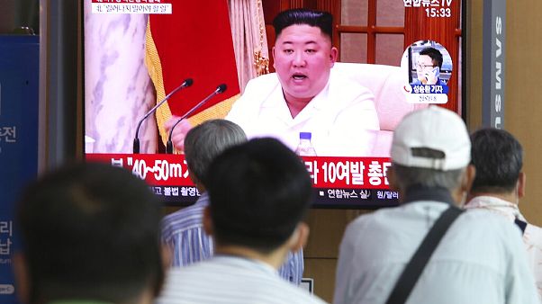 Szöulban figyelik Kim Dzsongun észak-koreai vezető beszédét Szöulban figyelik Kim Dzsongun észak-koreai vezető beszédét