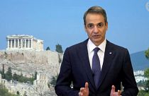 Yunanistan Başbakanı Kyriakos Mitsotakis BM Genel Kurulu'na video konferans ile katıldı