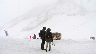 60 cm Schnee im September im österreichischen Stubaital