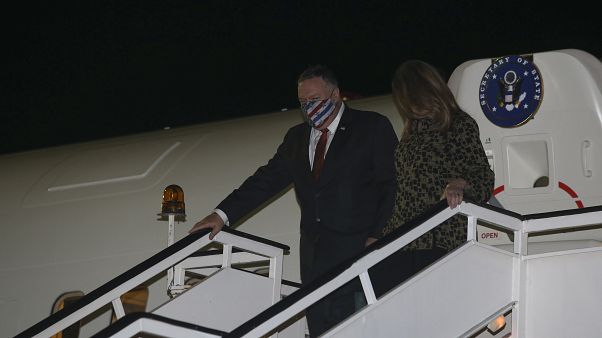 ABD Dışişleri Bakanı Mike Pompeo Selanik'te ABD Dışişleri Bakanı Mike Pompeo Selanik'te