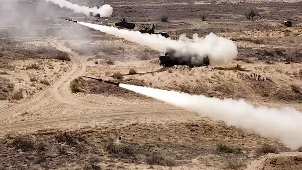 إطلاق صاروخ من قاعدة أشولوك العسكرية جنوب روسيا في22 سبتمبر 2020 إطلاق صاروخ من قاعدة أشولوك العسكرية جنوب روسيا في22 سبتمبر 2020