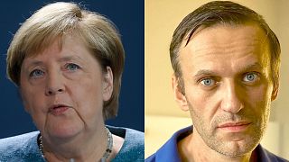 German Chancellor Angela Merkel visited Alexei Navalny in hospital in Berlin.
